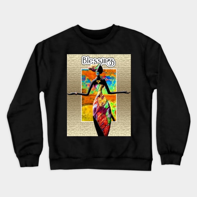 Blessings Crewneck Sweatshirt by Afrocentric-Redman4u2